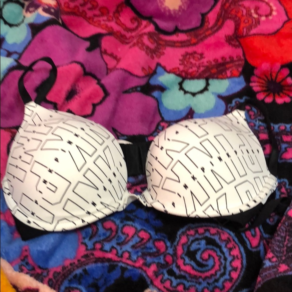 Pink bra
